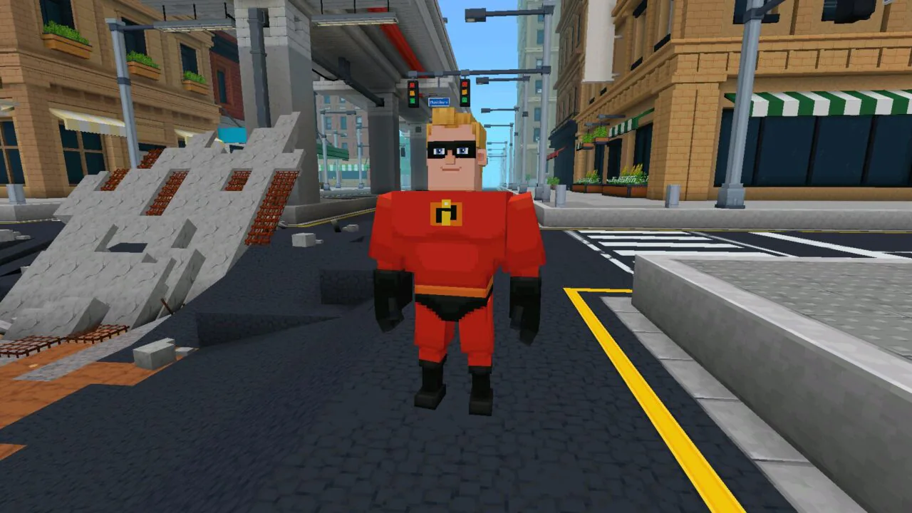 The Incredibles Mod for Minecraft PE