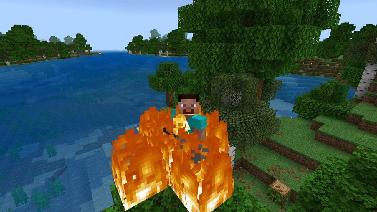 Tree from Fireman Mod for Minecraft PE