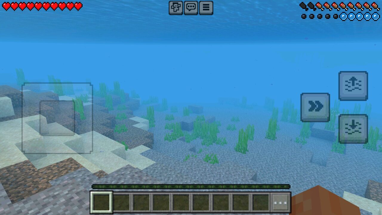 Underwater from Aquaman Mod for Minecraft PE