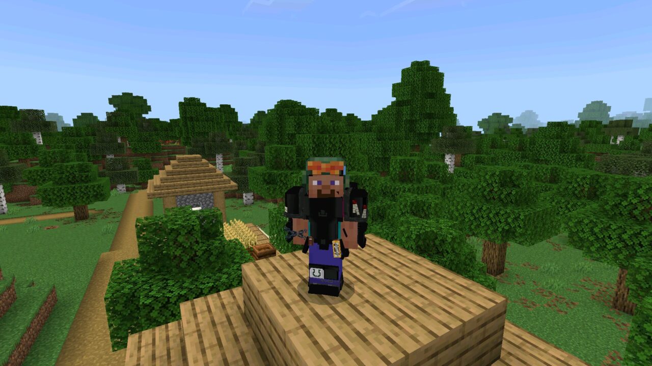 Warrior from Warhammer 40k mod for Minecraft PE