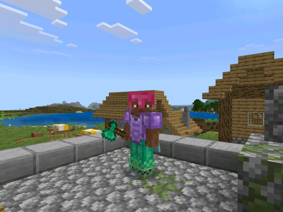 Gem Tools and Armor Texture Pack for Minecraft PE