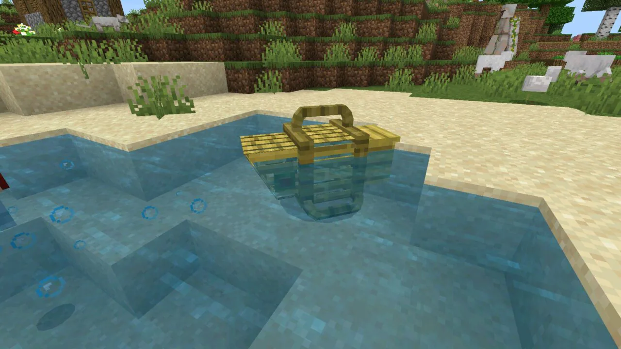 Fish Trap from Hycraft Mod for Minecraft PE