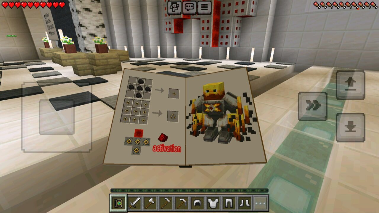 Guide from Iron Bro mod for Minecraft PE