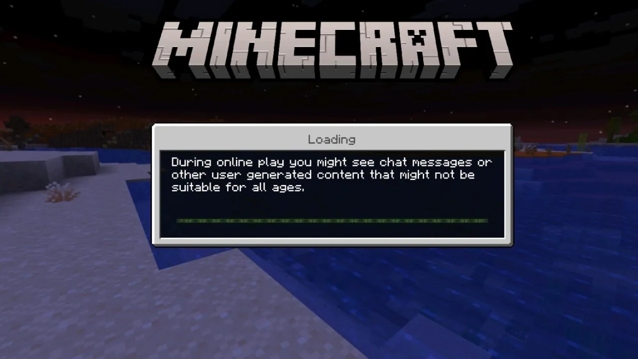 Minecraft 26.3 loading process