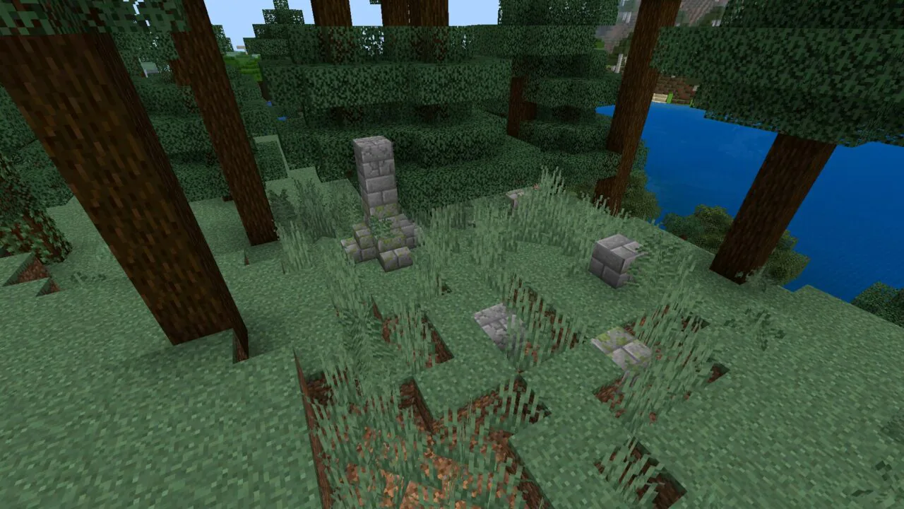 Ruins from Hycraft Mod for Minecraft PE