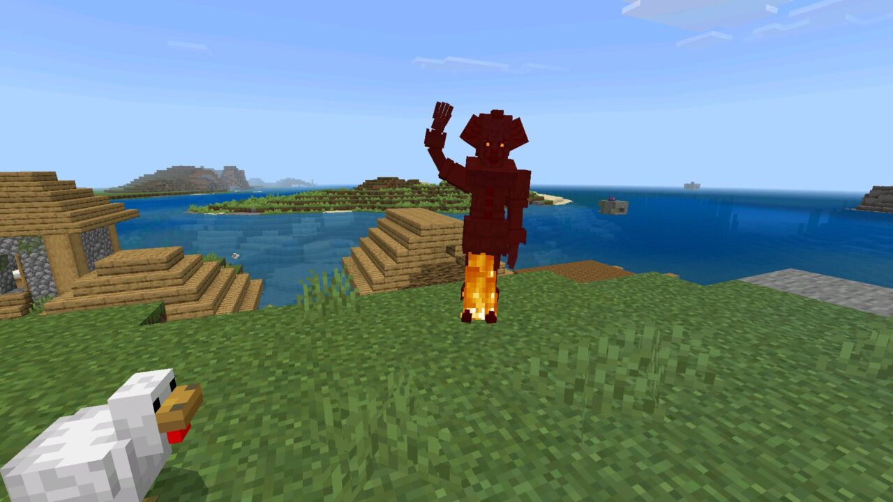 Screamer from Lost in Derry Mod for Minecraft PE