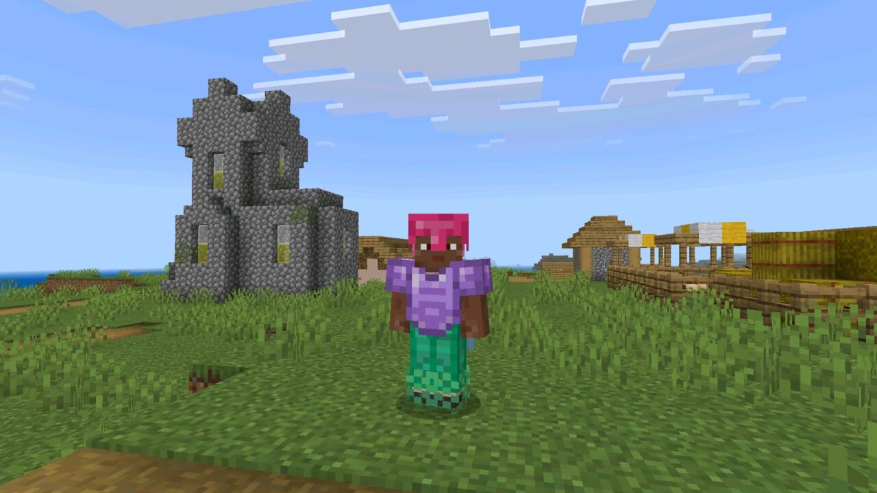 Set from Gem Tools and Armor Texture Pack for Minecraft PE
