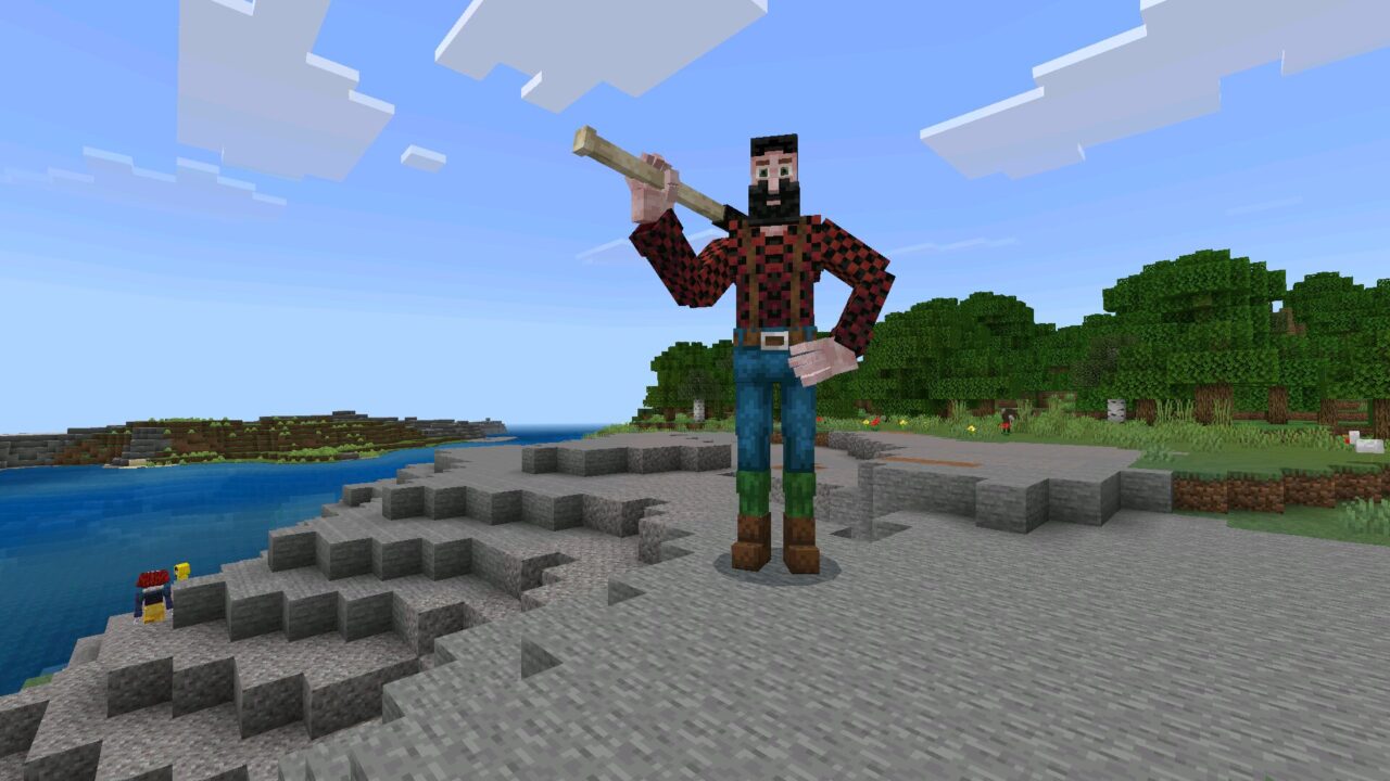Statue from Lost in Derry Mod for Minecraft PE