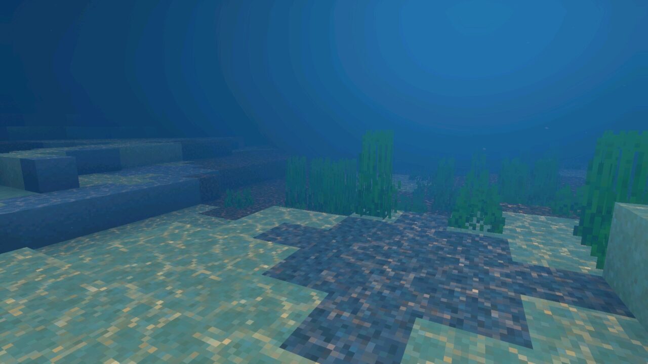 Underwater from Spectrum Shader for Minecraft PE