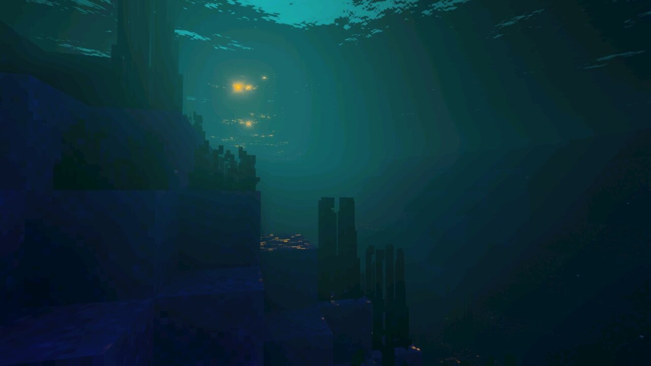 Underwater from Zephyr BSL Shader for Minecraft PE