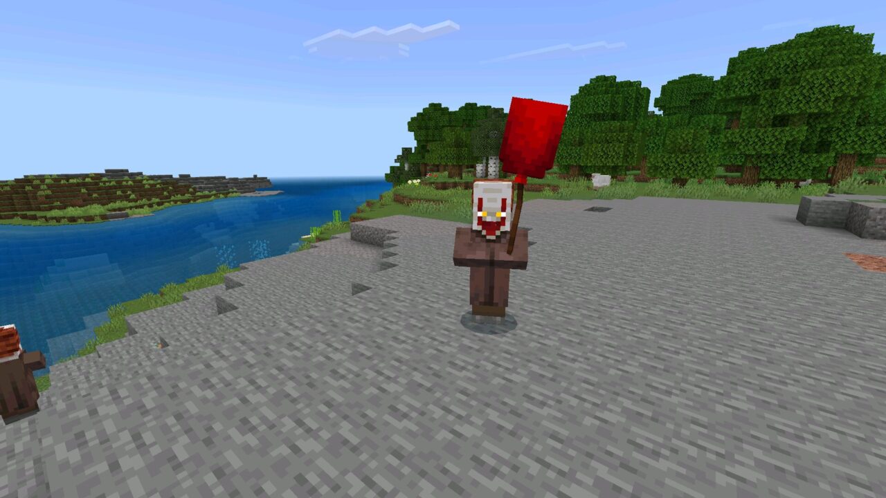 Villager from Lost in Derry Mod for Minecraft PE