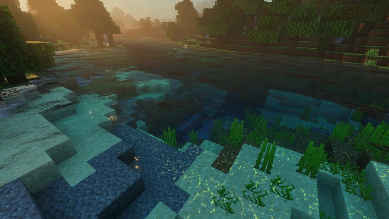 Water from Zephyr BSL Shader for Minecraft PE