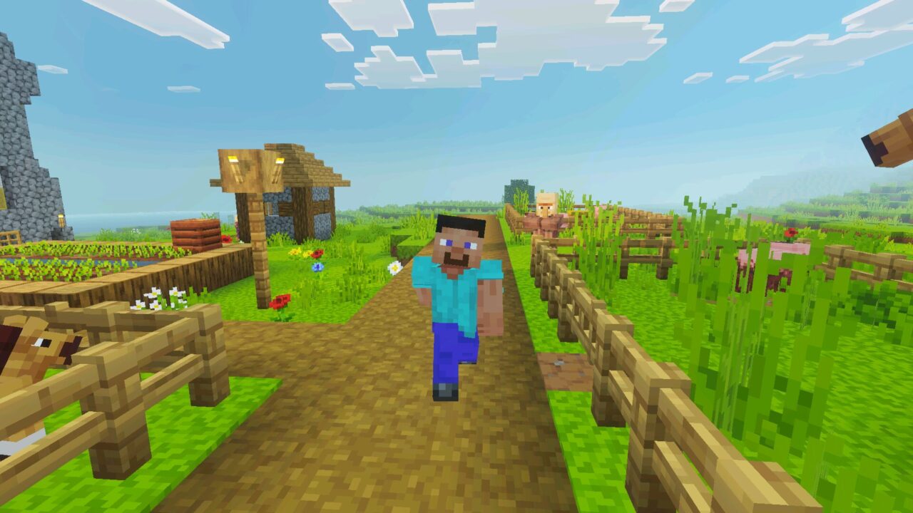 Steve from Actions and Stuff Mod for Minecraft PE