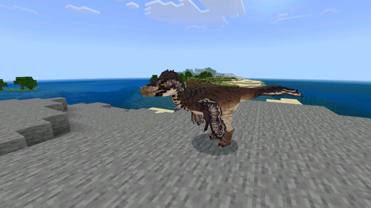 Creature from Mesozoic Biology Mod for Minecraft PE