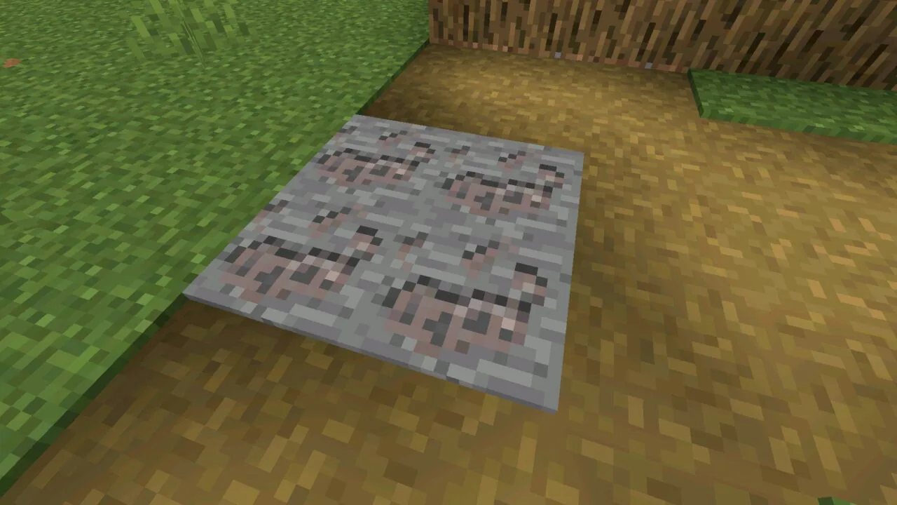 Fossils from Mesozoic Biology Mod for Minecraft PE