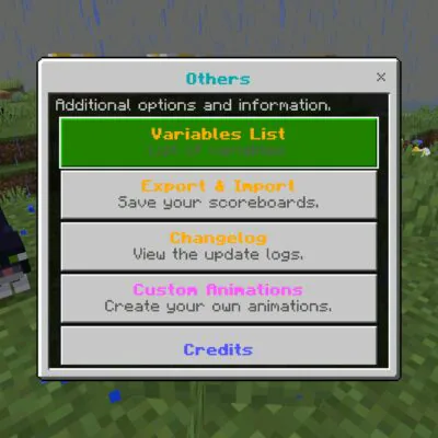 Scoreboard Mod for Minecraft PE