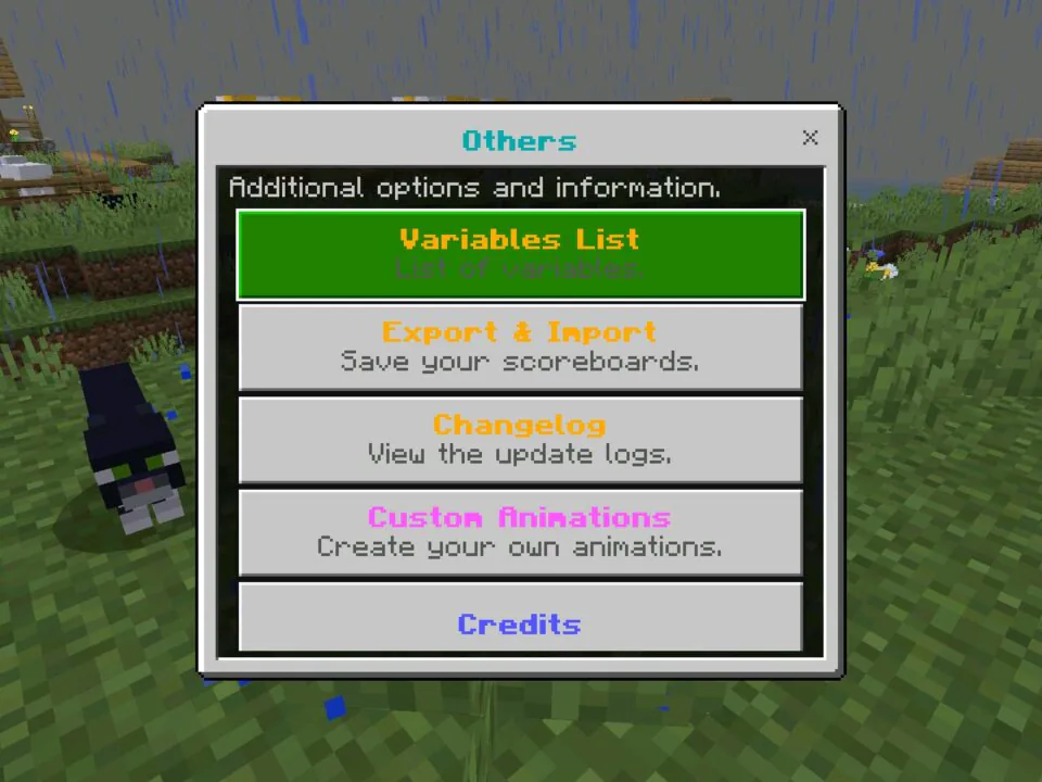 Scoreboard Mod for Minecraft PE