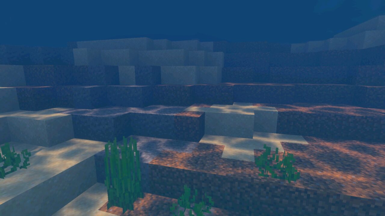 Underwater from Unbound Visuals Shader for Minecraft PE