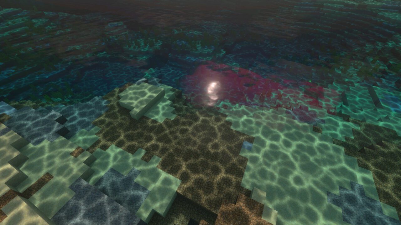 Water from Unbound Visuals Shader for Minecraft PE