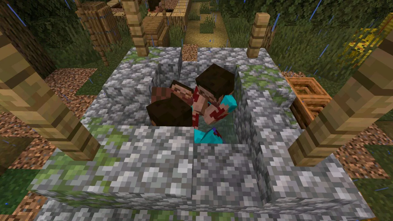Bodies from Poison Map for Minecraft PE