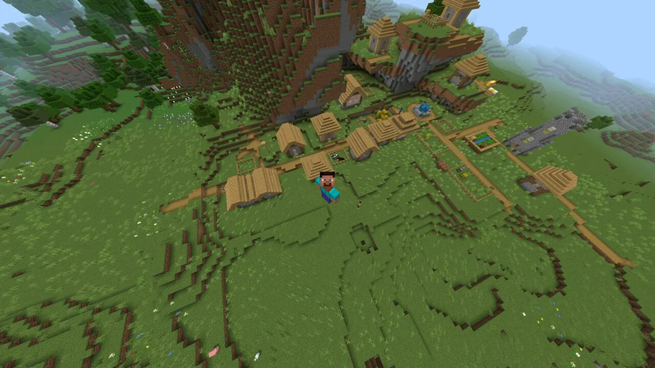 Flight from Gabimaru The Hollow mod Minecraft PE