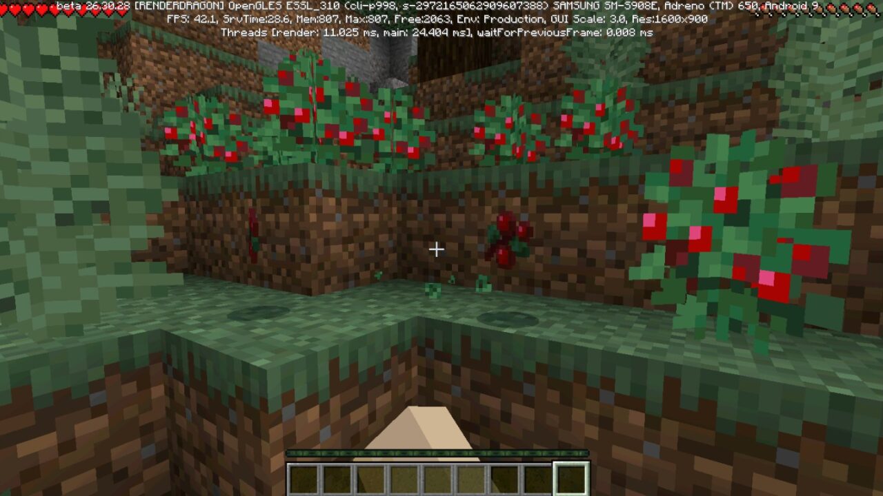 Gameplay Minecraft 26.30.28 apk