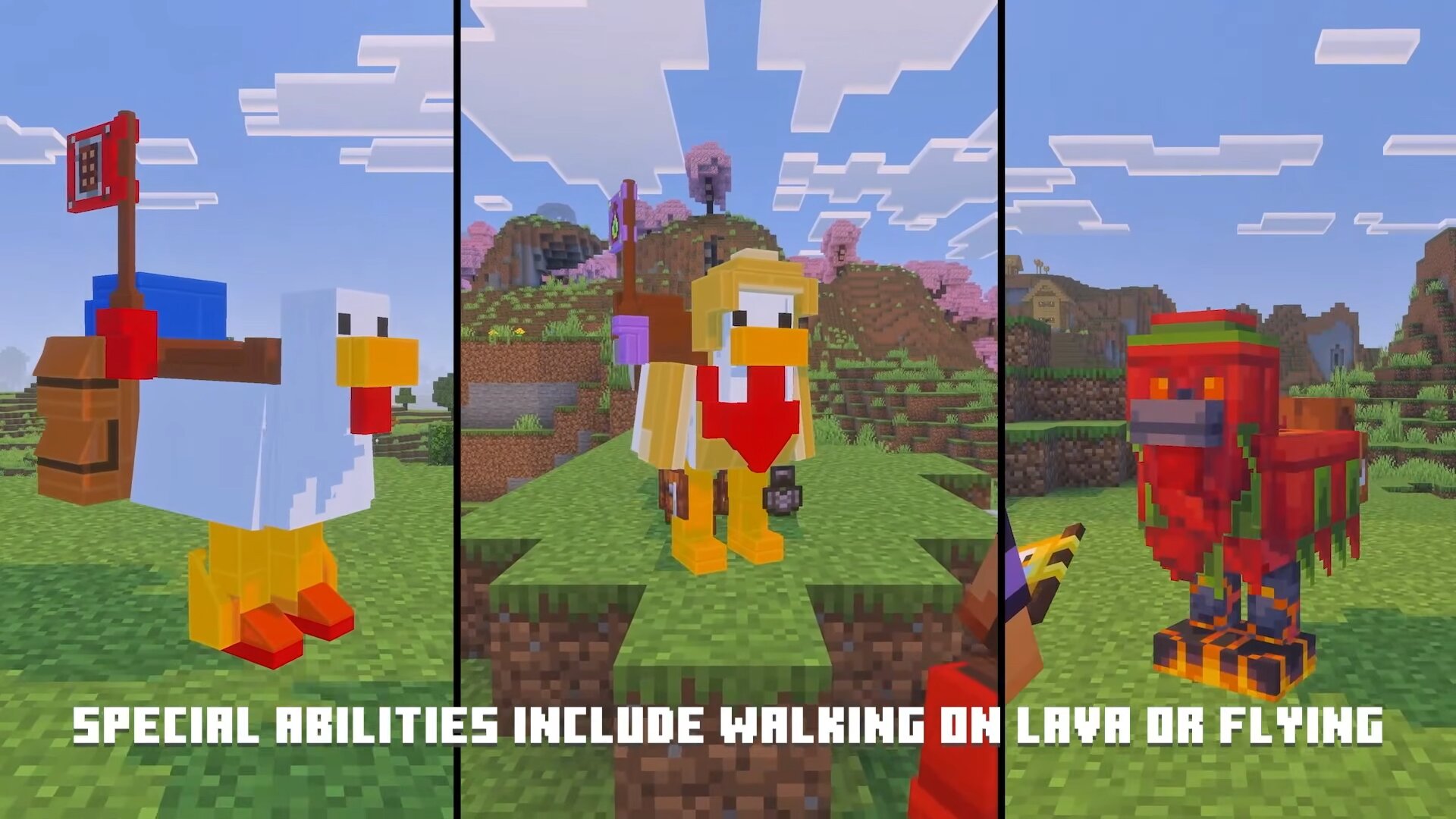 Mounts from Minecraft Live 2026