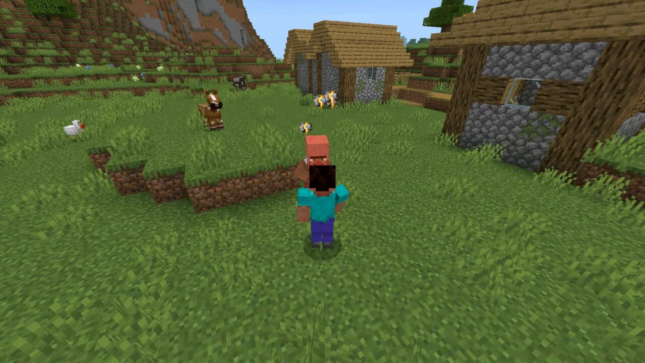 Punch from Gabimaru The Hollow mod Minecraft PE