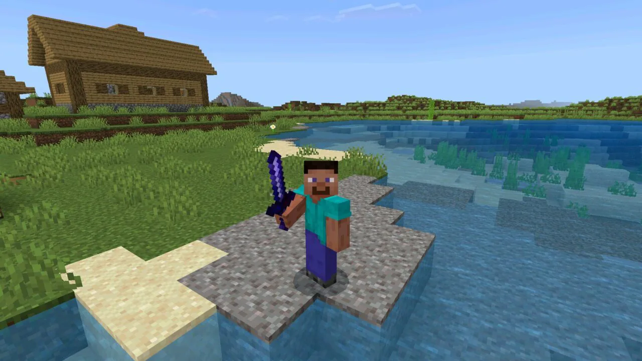 Steve from Excalibur Mod for Minecraft PE