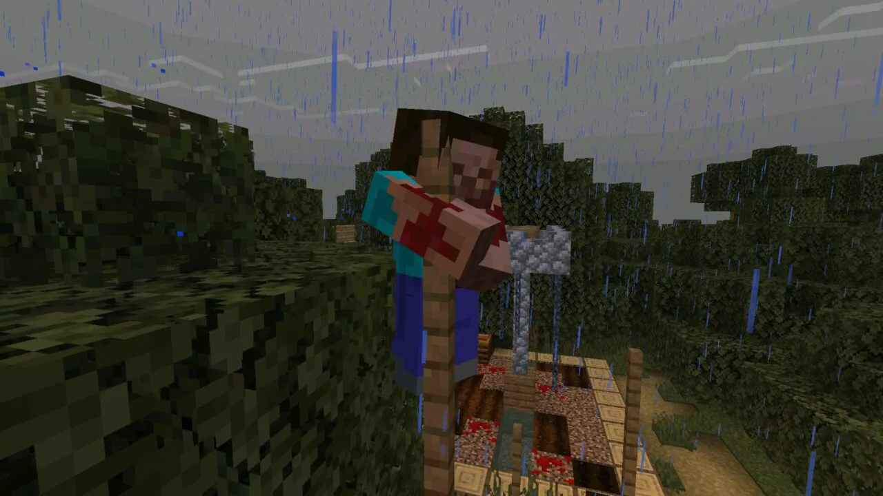 Steve from Poison Map for Minecraft PE