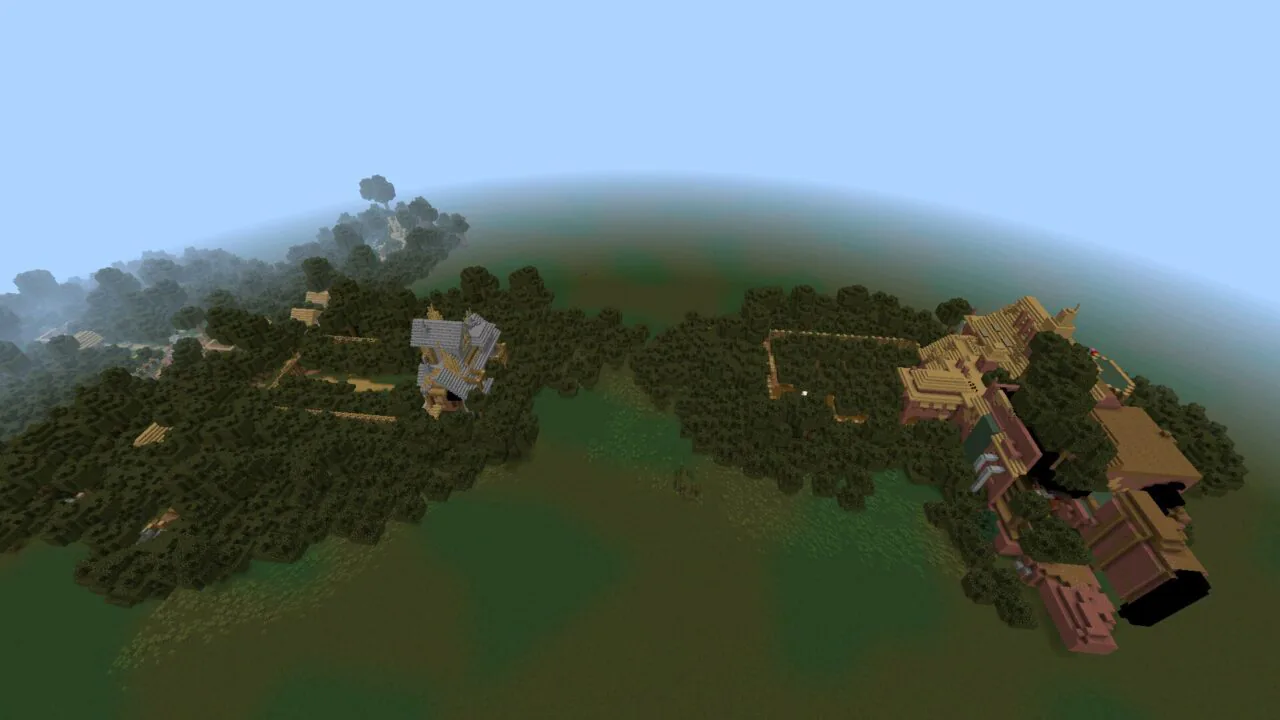 World from Poison Map for Minecraft PE