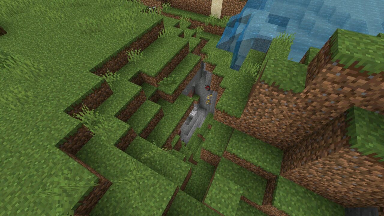 Cave from X Tale Craft Mod for Minecraft PE