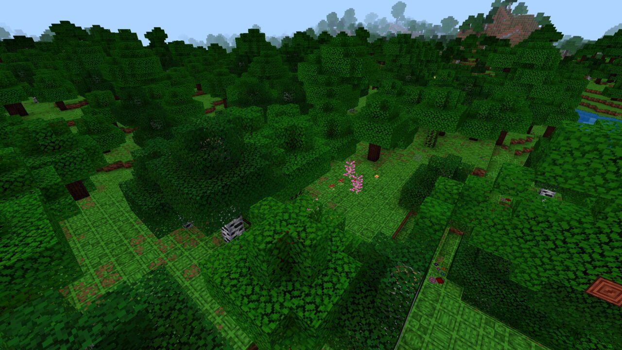 Forest from Rusty Toons Texture Pack for Minecraft PE