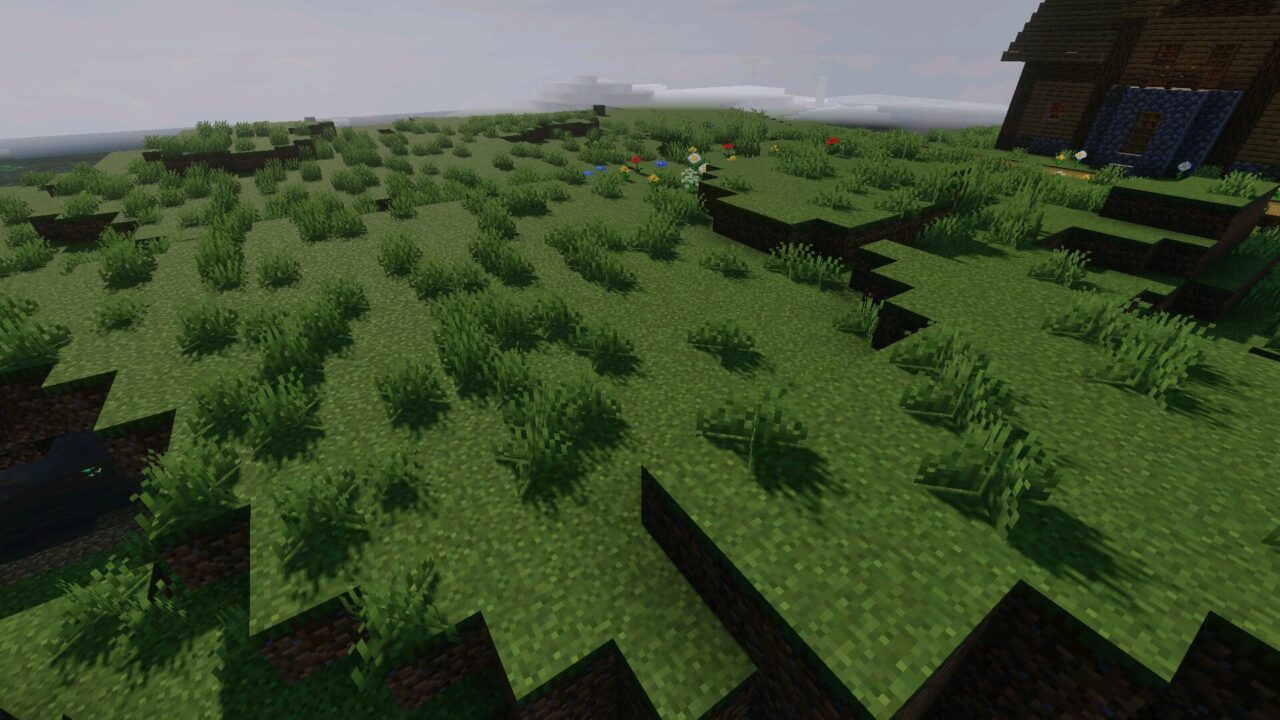 Grass from Deep Visuals Shader for Minecraft PE