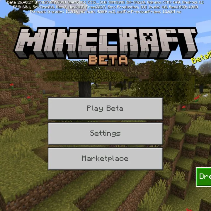 Download Minecraft 1.26.40.27 APK