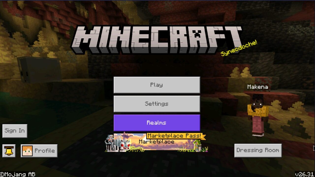 Download Minecraft 26.31 APK – Realms