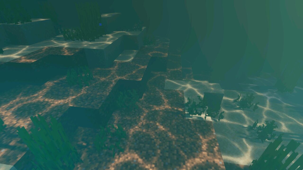 Underwater from Deep Visuals Shader for Minecraft PE