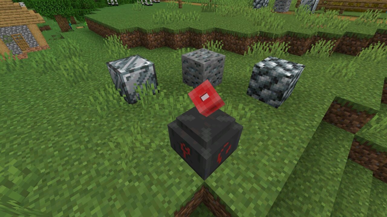 Blocks from Evil Hunter Mod for Minecraft PE