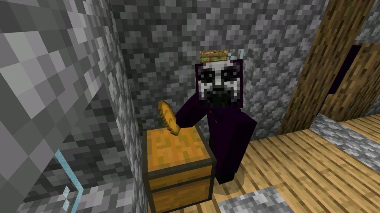 Chest from The Obsessed Mod for Minecraft PE