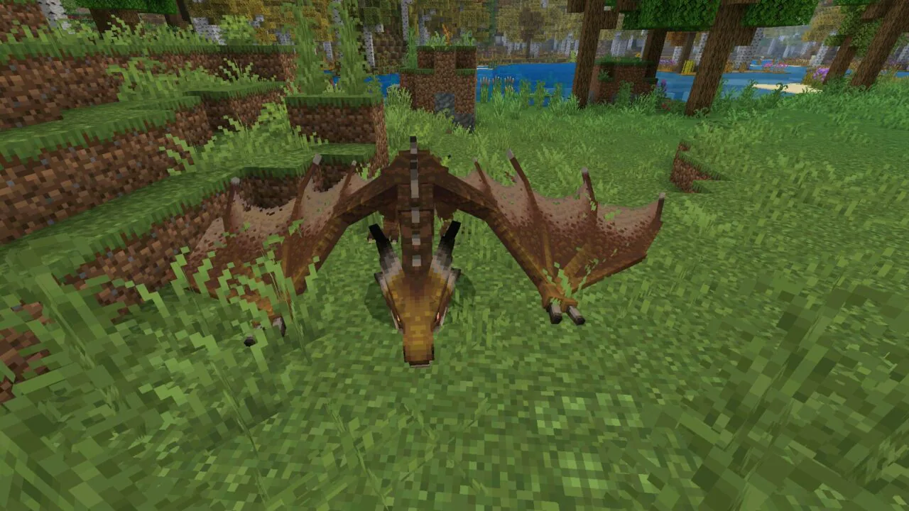 Dragon from RLCraft Mod for Minecraft PE