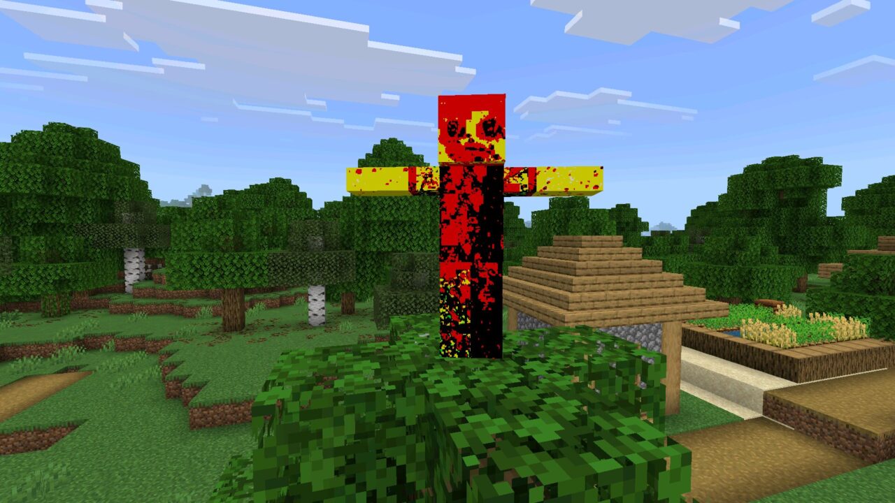 Enemy from Evil Hunter Mod for Minecraft PE