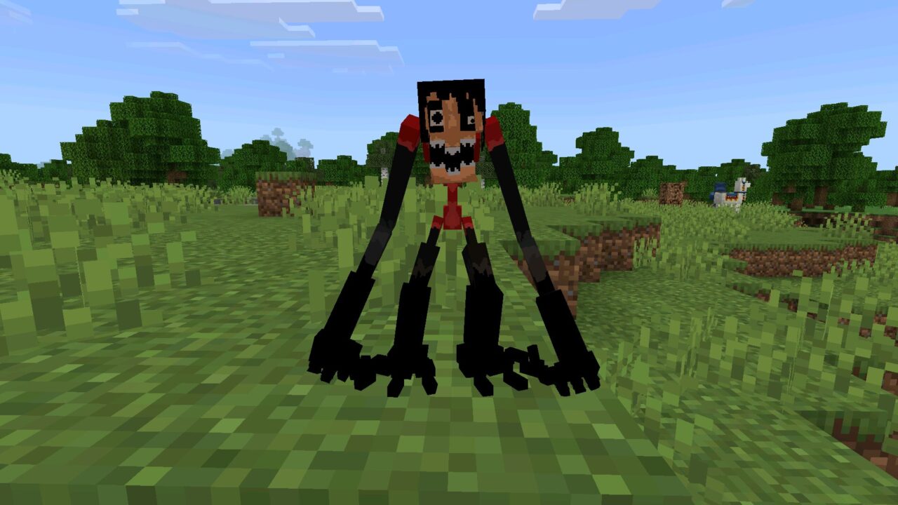 Figure from I Heard It Too mod for Minecraft PE