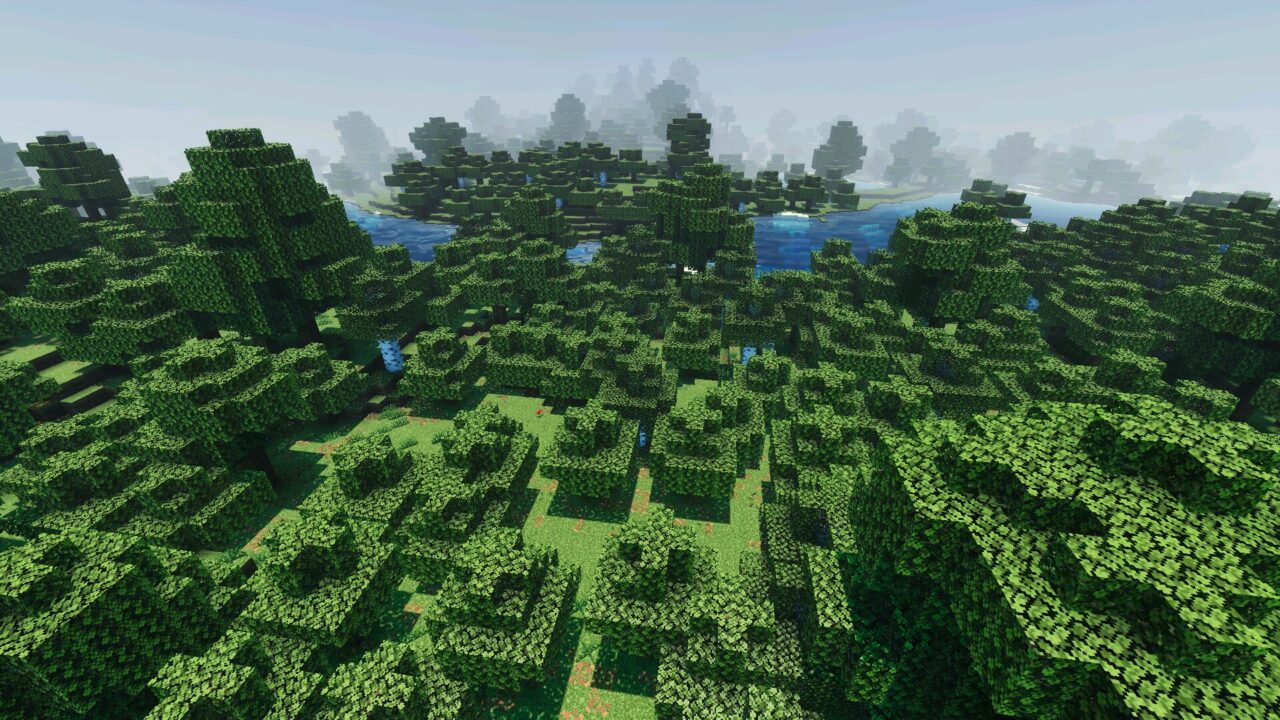 Forest from ZenXveda Shader for Minecraft PE