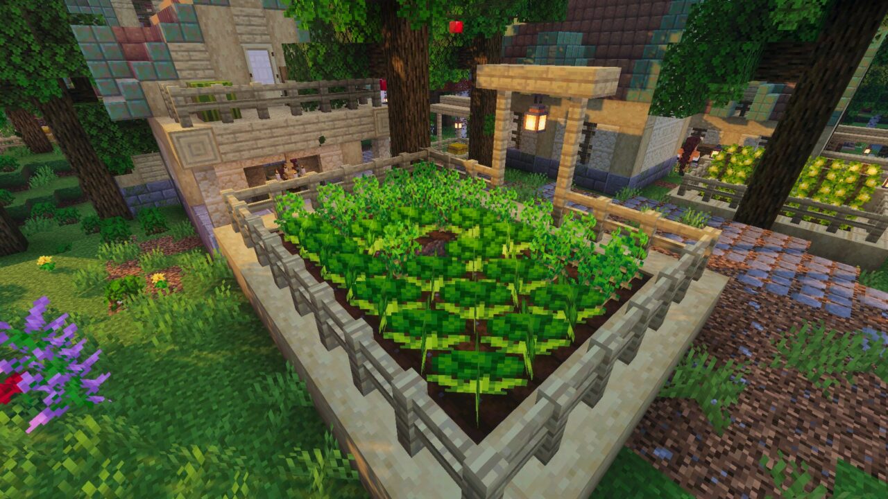 Garden from Core Craft Mod for Minecraft PE