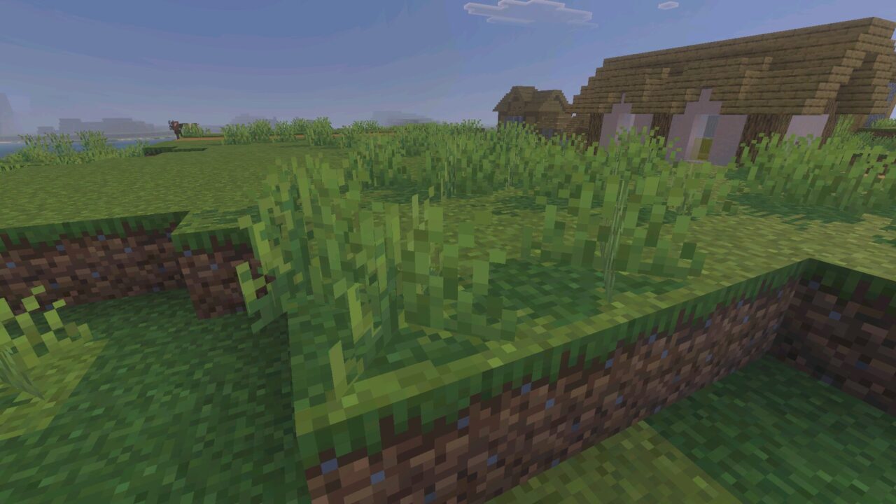 Grass from Newb Explementary Shader for Minecraft PE