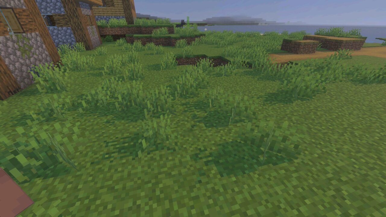 Grass from Newb Nightfall Shader for Minecraft PE