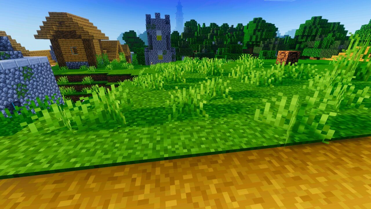 Grass from Realism Visuals Shader for Minecraft PE