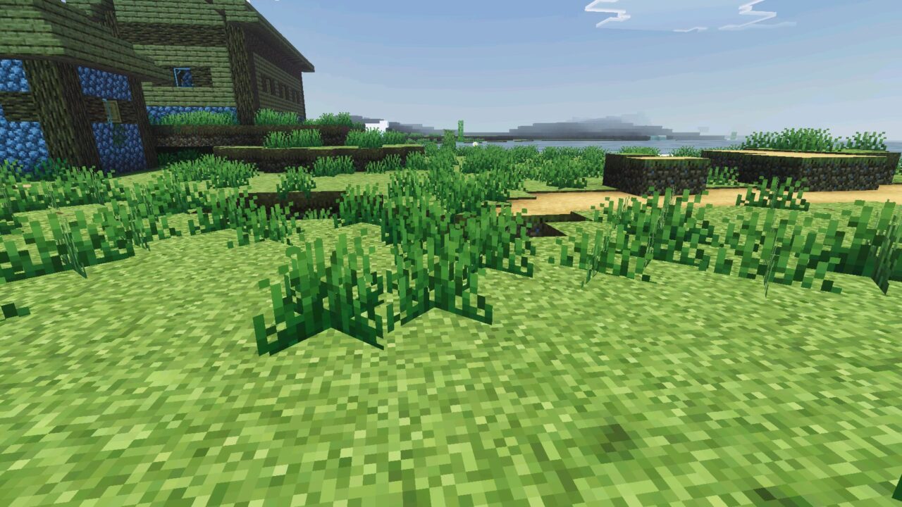 Grass from ZenXveda Shader for Minecraft PE