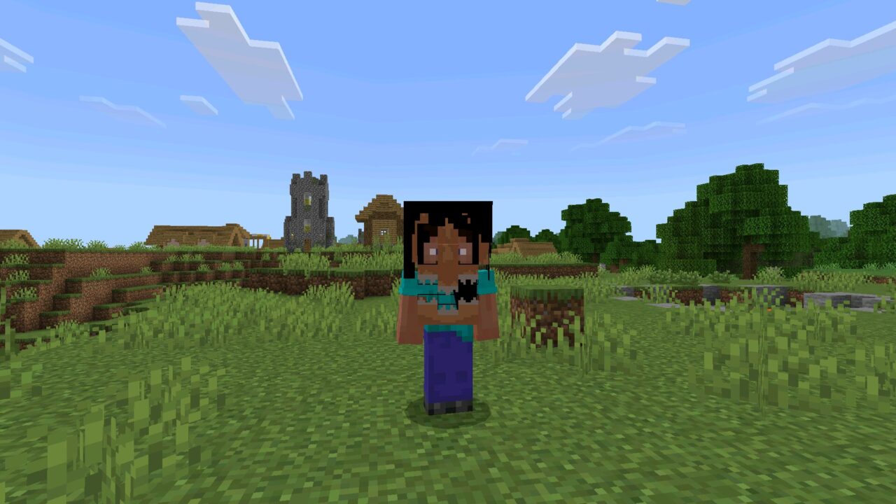 Helmet from I Heard It Too mod for Minecraft PE