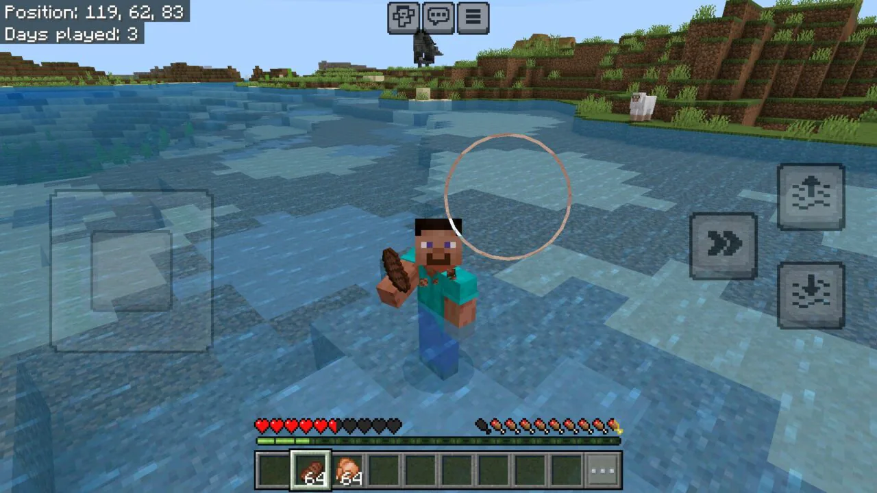 Java Saturation and Regeneration Mod for Minecraft PE
